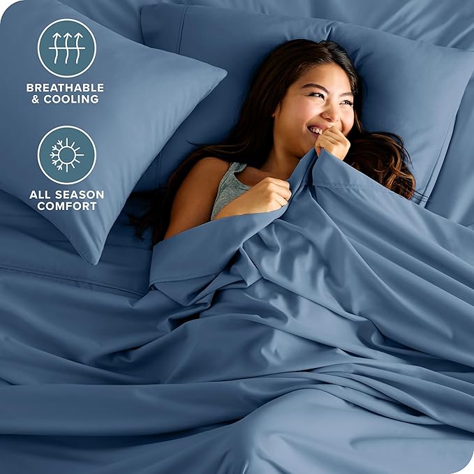 Bare Home Ultra-Soft Twin Sheet Set - Image 3