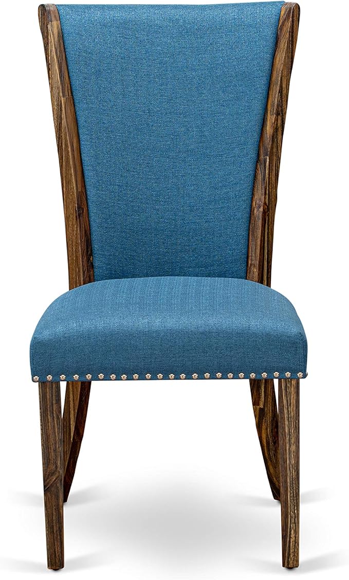 East West Furniture VEP7T21 Verona Parson Kitchen Chairs - Image 3