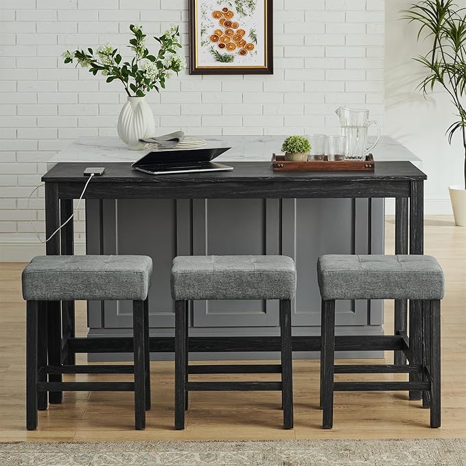 KEIKI 4-Piece Bar Table Set - Image 6