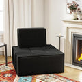 Modular Sherpa Sofa Chair, Cozy Floor Lounge Seating, No Armrests, Small Sofa by Swbvs