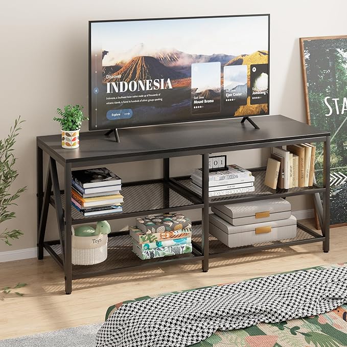 TV Stand for TVs up to 60 Inch, Entertainment Center for Living Room - Image 6