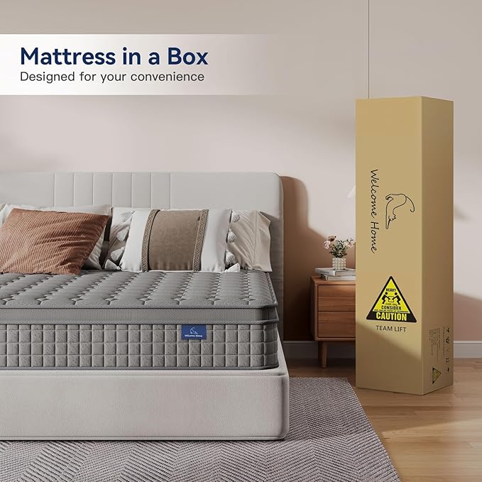 Vesgantti 10 Inch Multilayer Hybrid Twin Mattress - Image 6