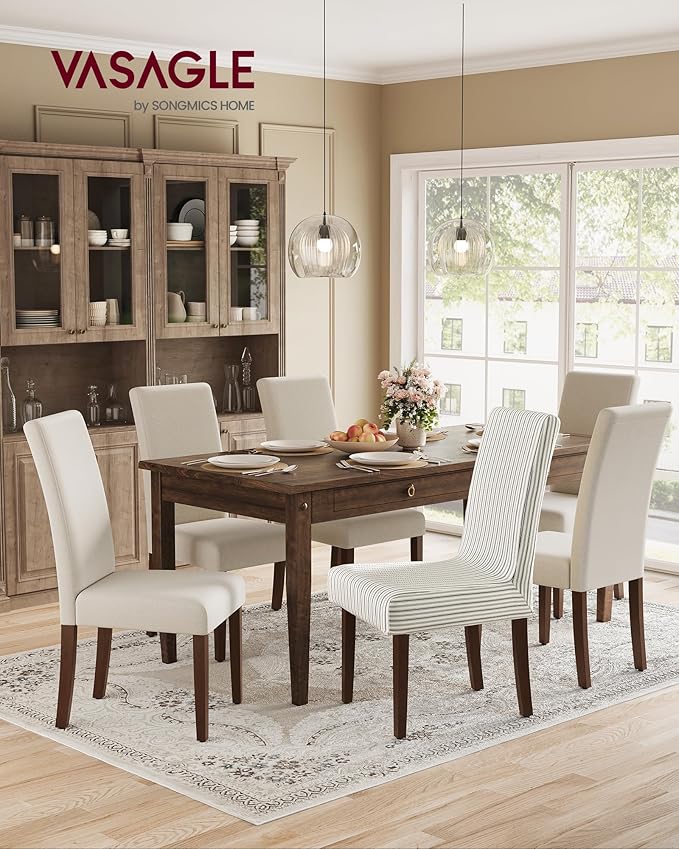 VASAGLE Dining Chairs, Parsons Chairs - Image 4