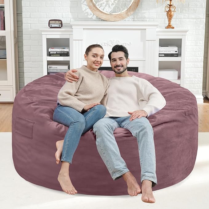 4FT Bean Bag Chair, Large Bean Bag Chairs - Image 2
