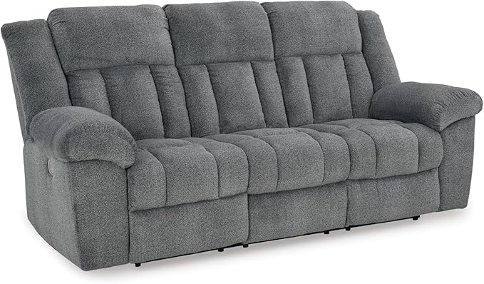 Signature Design by Ashley Tip-Off Modern Wall Hugger Power Reclining Sofa by SignatureDesignbyAshley