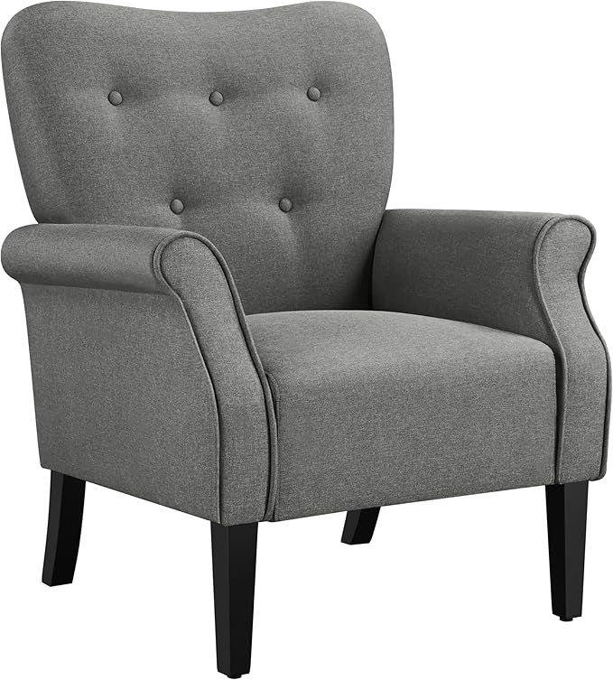 Yaheetech Modern Armchair, Mid Century Accent Chair by Yaheetech