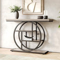 Little Tree Console Table, 4-Tier Entryway Table Behind Couch Table, 41.3-Inch by LITTLETREE