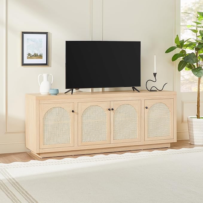Walker Edison Sasha 4-Door Sideboard Buffet - Image 2