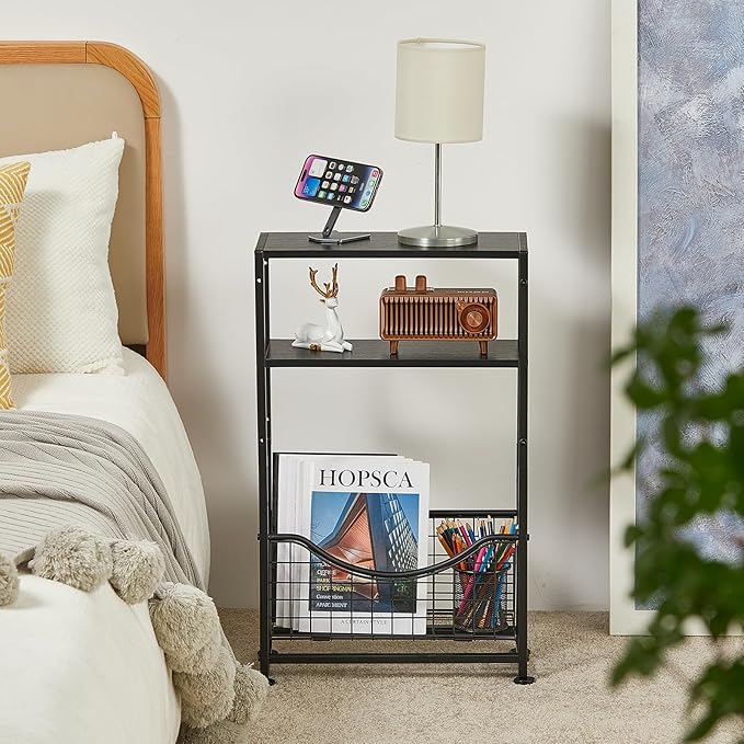 Narrow Side Table, Skinny Small End Tables - Image 5