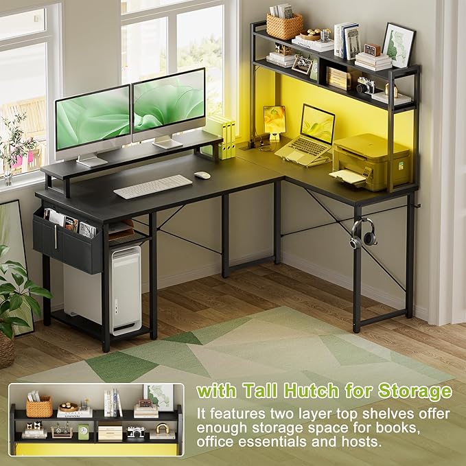 Small L Shaped Desk Gaming Desk - Image 5