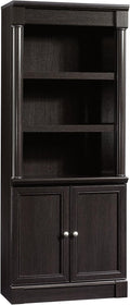 Sauder Palladia Library with Doors/Book Shelf, L: 29.37" x W: 13.90" x H: 71.85" by SAUDER%C2%AE