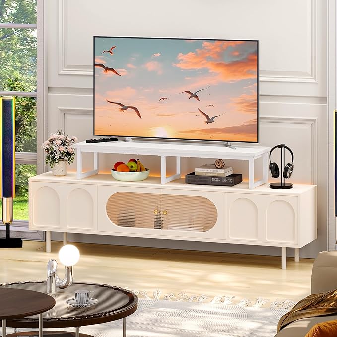 Clikuutory 45" Large TV Riser for 32-60 inch TVs, Tabletop Stand - Image 2