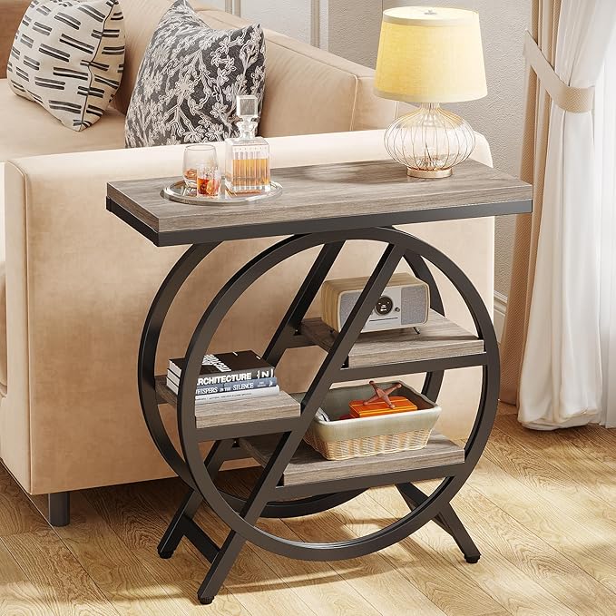 LITTLE TREE End Table, Narrow Side Table - Image 4