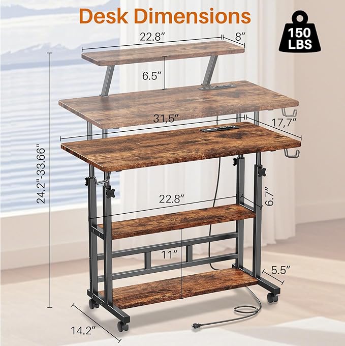 Adjustable Height Standing Desk - Image 2