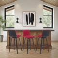 Armen Living Vienna Modern Swivel 30" Bar Height Barstool by ArmenLiving