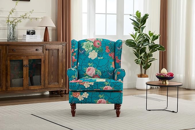 Ball & Cast Modern Accent Chair, Comfy Upholstered Armchair - Image 4