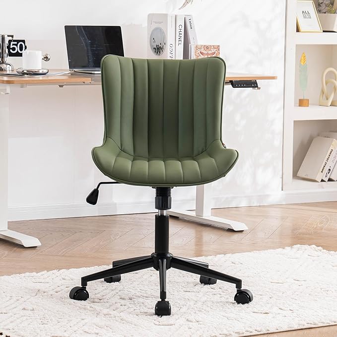 YOUNIKE Armless Home Office Desk Chair - Image 9