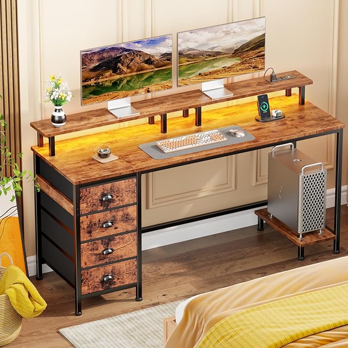 Furologee 55 Inch Computer Desk Gaming - Image 9
