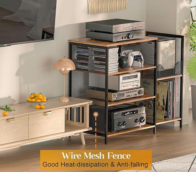 Large Record Player Stand Table - Image 8