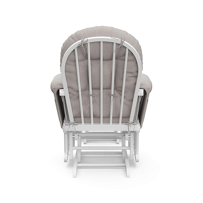 Storkcraft Premium Hoop Glider & Ottoman — GREENGUARD Gold Certified Nursery - Image 7