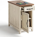 LINSY HOME Farmhouse End Table by LINSYHOME