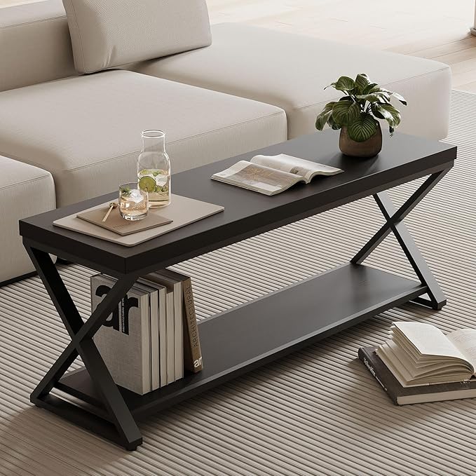IBF Black Bench, Modern Entryway Bench - Image 6