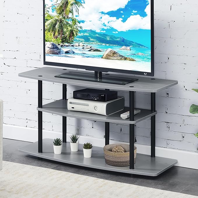 Convenience Concepts Designs2Go No Tools 3-Tier Wide TV Stand 42" - Image 2