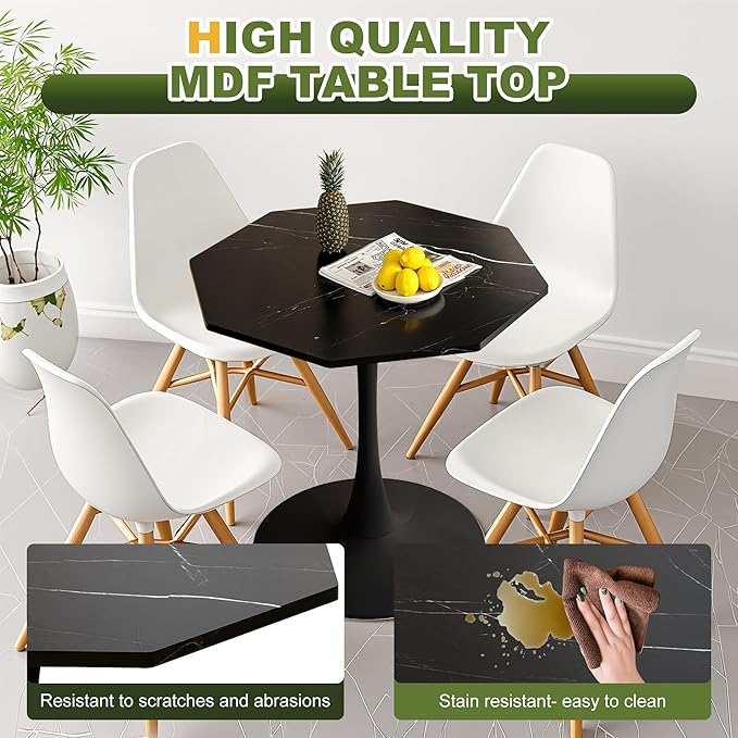 Dining Table for 2-4, 31.5" Kitchen Table - Image 3