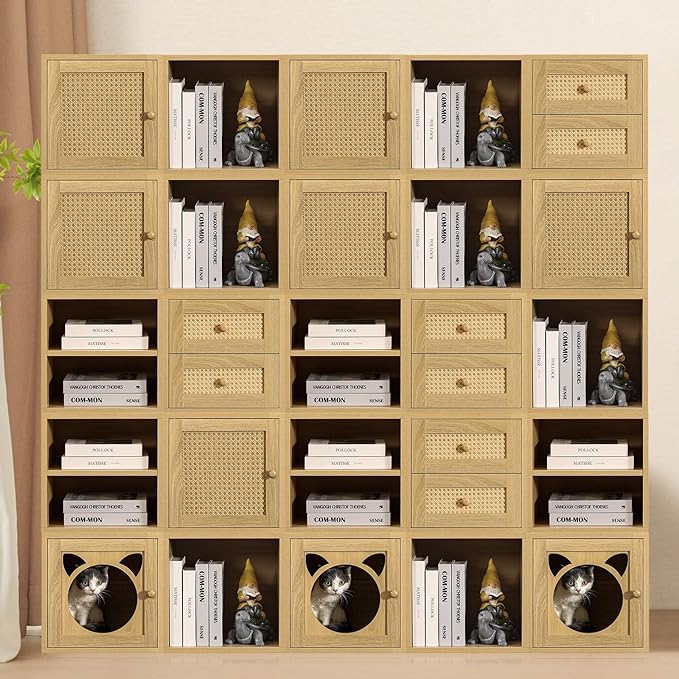 Magic DIY Cube Storage Organizer Stackable Cubes - Image 8