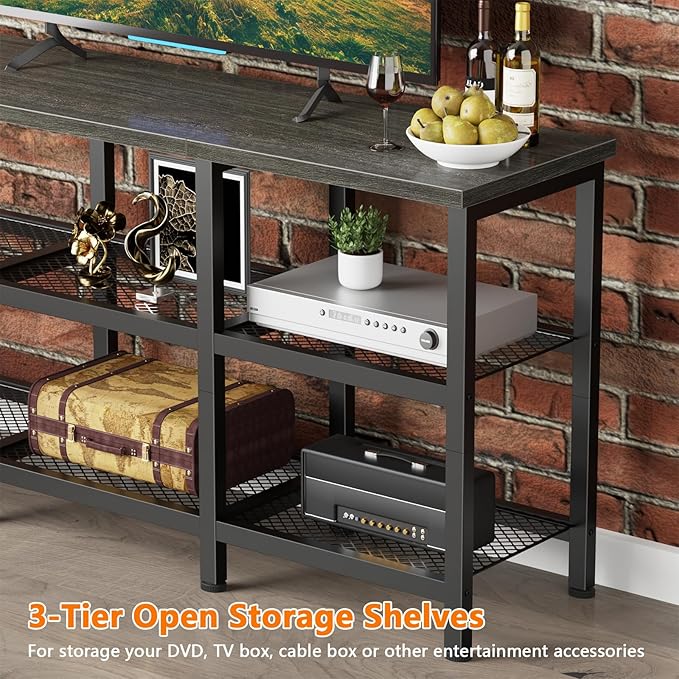 Furologee TV Stand, 43 Inch Entertainment Center - Image 5