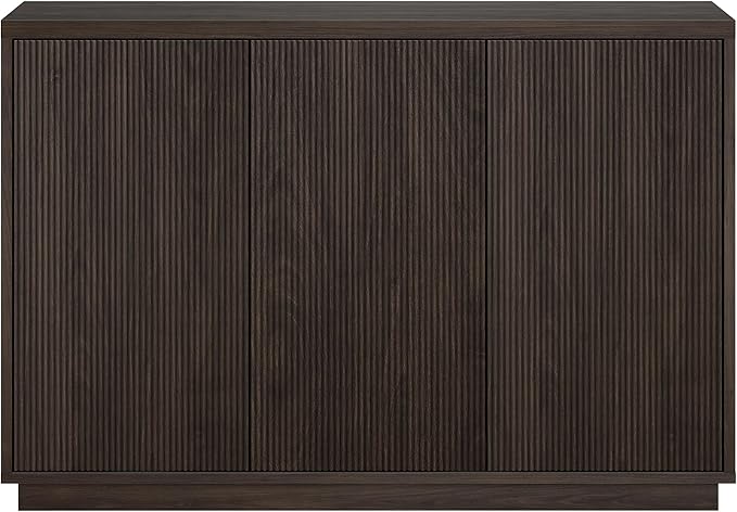 Henn&Hart 48" Wide Rectangular Buffet Table in Warm Brown, - Image 4