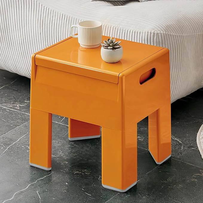Nightstand Bedside with Storage Space, Dorm and Small Spaces, Easy Assembly by Permory
