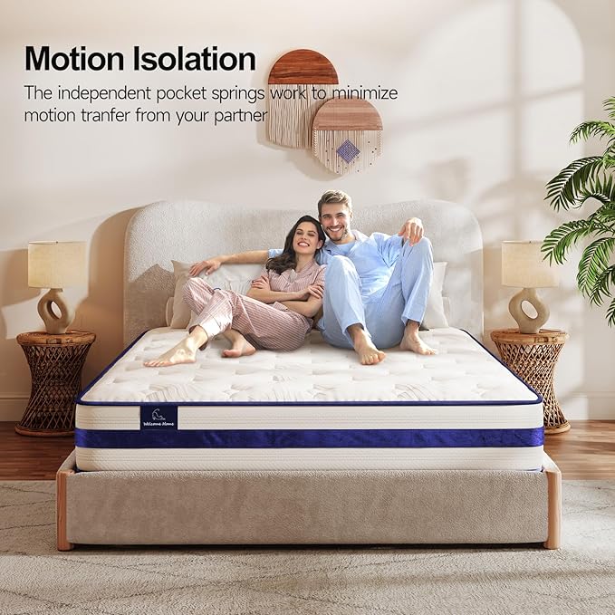 Vesgantti Full Size Mattress, 12 Inch Hybrid Innerspring Mattress in a Box - Image 7