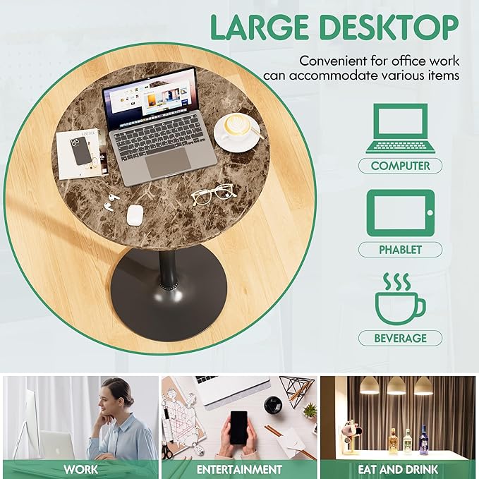 Shahoo Round Bar Table, Cocktail Tables - Image 5