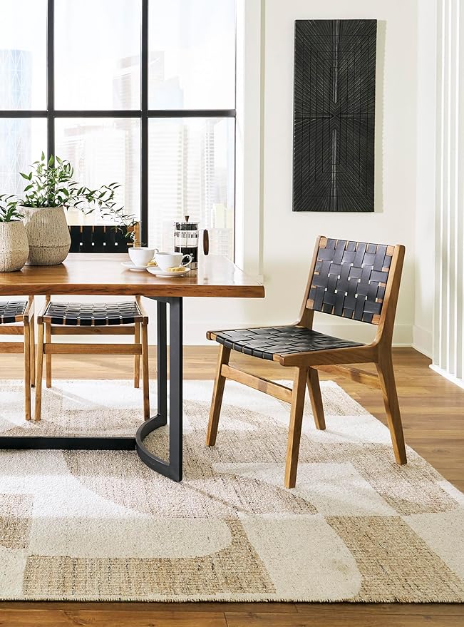 Signature Design by Ashley Fortmaine Contemporary Dining Table - Image 16