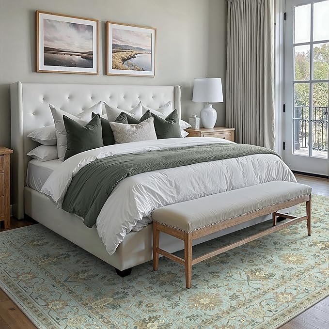 8X10 Area Rugs Machine Washable Runner Rugs - Image 3