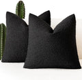 Foindtower Pack of 2, Decorative Textured Boucle Throw Pillow Covers Accent by Foindtower