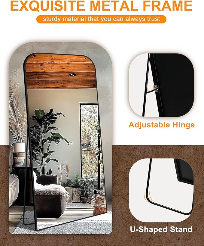 Delma Full Length Mirror, Living Room - Image 6