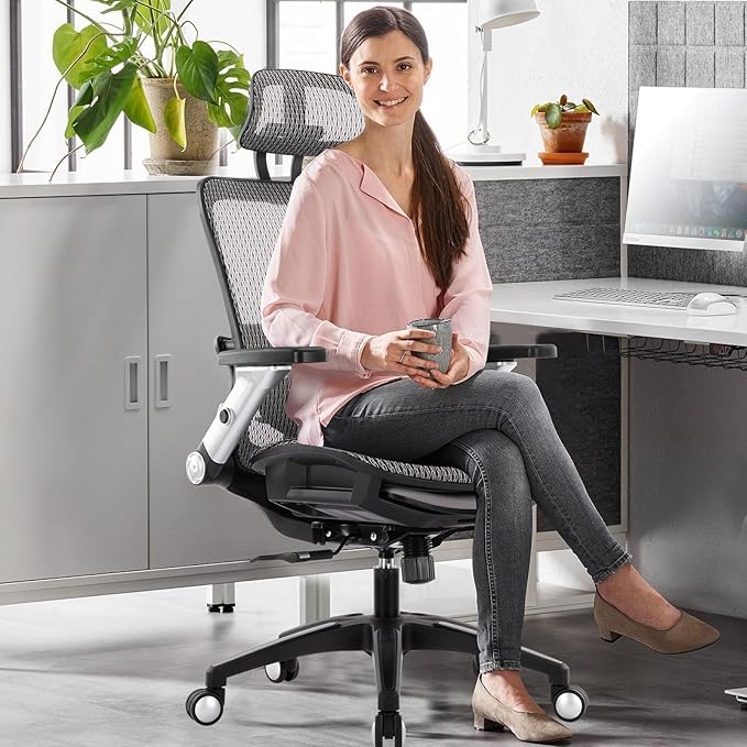 COLAMY Ergonomic Mesh Office Chair - Image 2