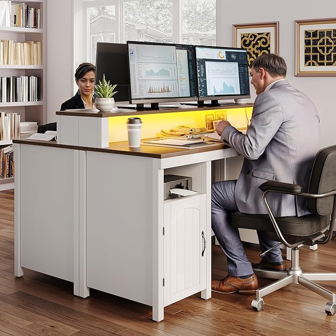 DWVO Farmhouse Office Desk - Image 7