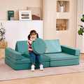 jela Kids Play Couch Extended Size 10PCS by KidsCouchExpert
