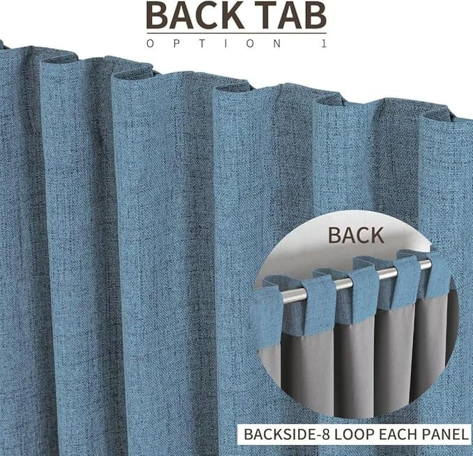 Joydeco Custom 100% Blackout Long Drapes - Image 3