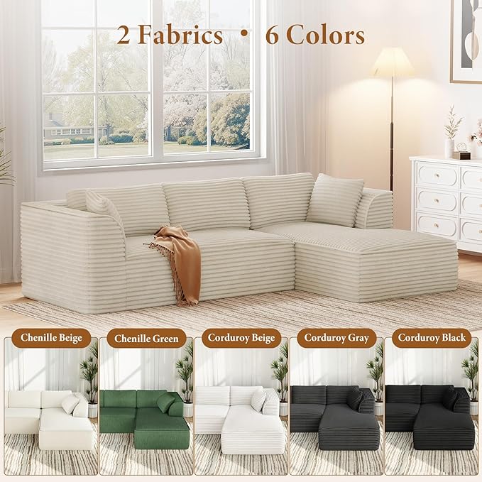 Vesgantti 106" Modular Sectional Sofa - Image 6