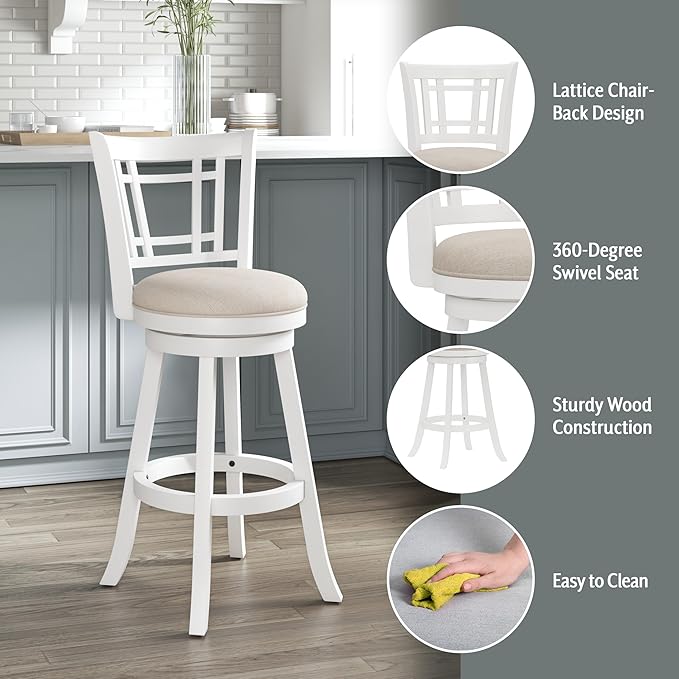 Hillsdale Fairfox Swivel Stool - Image 4