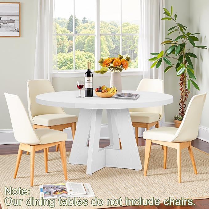 NicBex 47-Inch Round Dining Table - Image 5