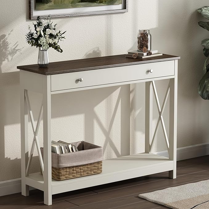 Treocho Farmhouse Console Table - Image 5
