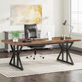 Tribesigns 70.8-Inch Executive Desk, Large Computer Office Desk Workstation by Tribesigns