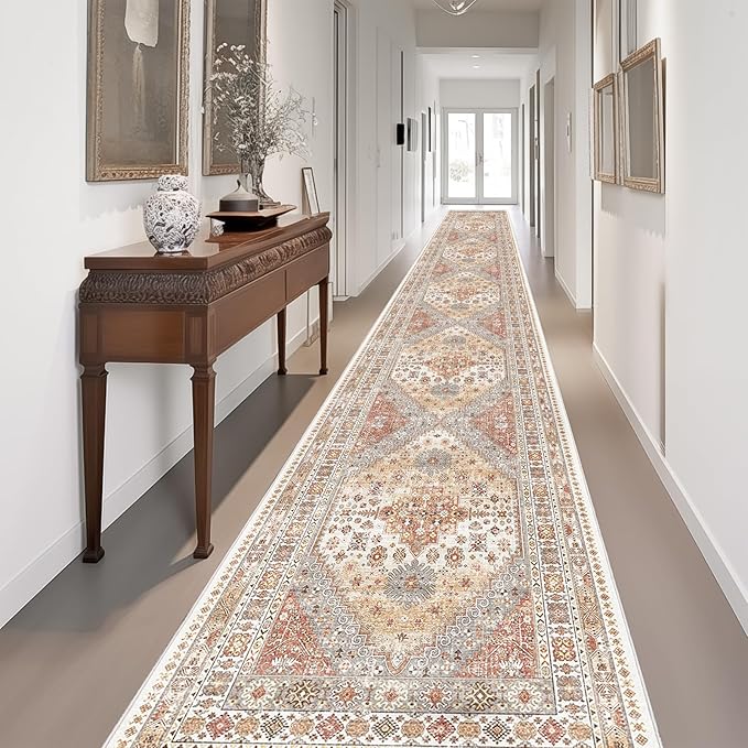zesthome Washable Runner Rug 2.5x14 by Zesthome