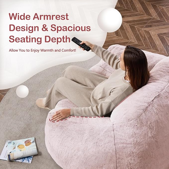 Homguava Bean Bag Chair Bean Bag Chairs - Image 8