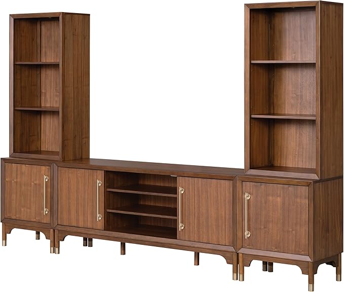 Furniture of America Forma Mid-Century Modern 5-Piece 118-inch Entertainment by FurnitureofAmerica